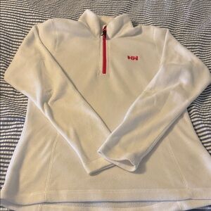 Helly Hansen Women's Cream Fleece with  pink Accent